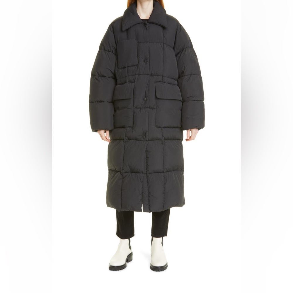 Baum und Pferdgarten Delaware Water Repellent Box Quilted Puffer Coat Size Small